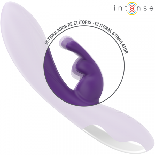 img_196294_cc251ddd7da2ddd5663513bfb3a36079_1.png INTENSE - RANDALL VIBRADOR RABBIT 10 VIBRACIONES MORADO