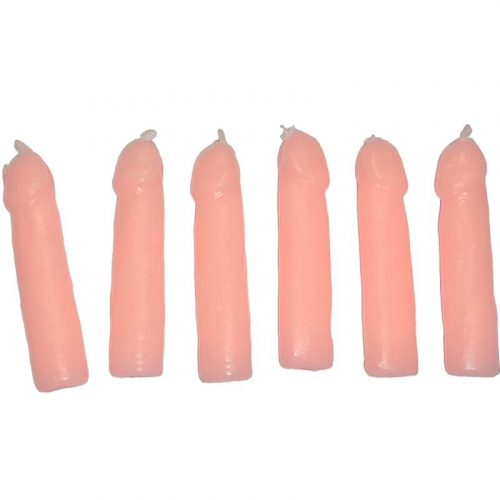 img_196621_7227e54329e41570b44ced51cc668808_1.jpg DIABLO PICANTE - 6 VELAS FORMA PENE CARNE