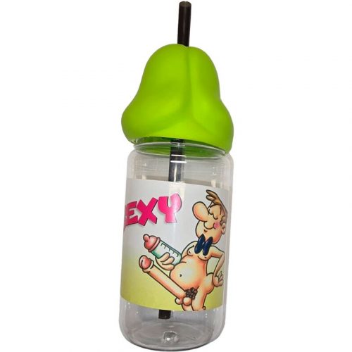 img_196812_0223713b3e76e6a34f43e06384348bbd_1.jpg DIABLO PICANTE - BIBERÓN FORMA PENE 360 ML VERDE