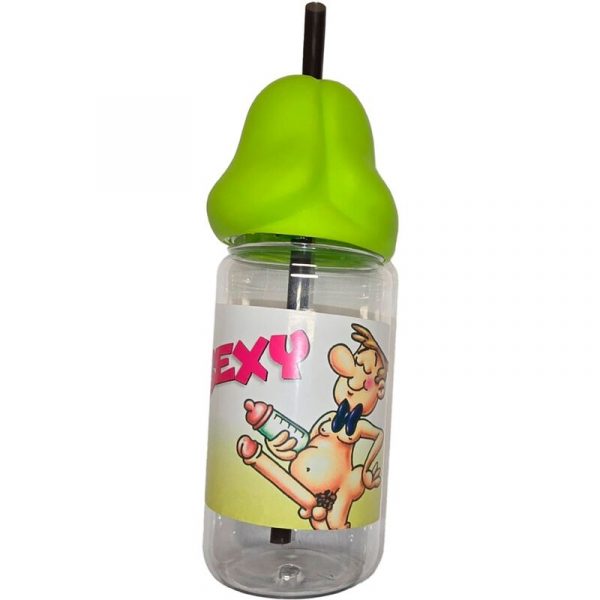 img_196812_0223713b3e76e6a34f43e06384348bbd_1.jpg DIABLO PICANTE - BIBERÓN FORMA PENE 360 ML VERDE