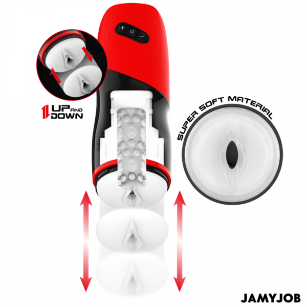 img_196993_90dbdf71d0a20f7c7d80d371986088d9_1.png JAMYJOB - XPEED MASTURBADOR VAGINA AUTOMÁTICO 5 MODOS DE EMPUJE Y EFECTO SONIDO