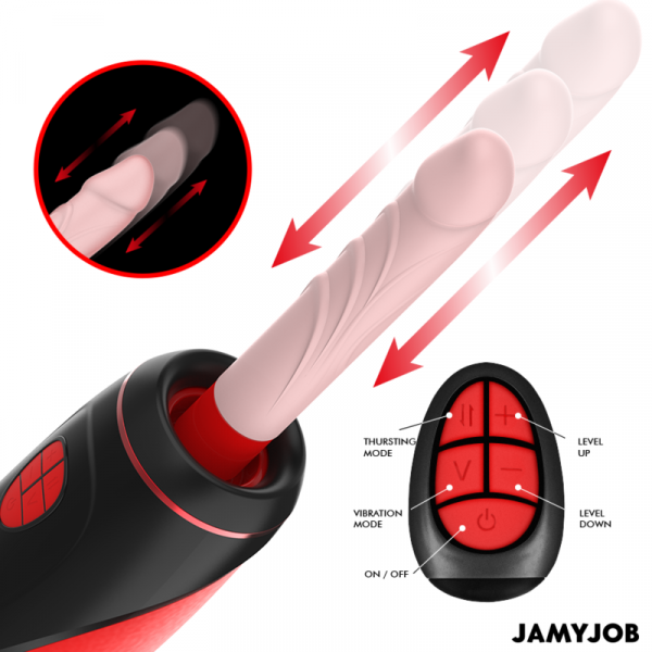 img_197046_1d58572262e2f996863b30a65bc983d8_1.png JAMYJOB - PYSTON BASE MASTURBADOR AUTOMÁTICO CON DILDO CONTROL REMOTO