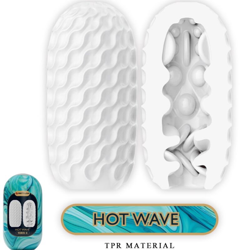 img_197483_89e082785693928e760e74d55a65f5c3_1.jpg PRETTY LOVE - VENUS X 15 MASTURBADORES MASCULINOS SILICONA BLANCO