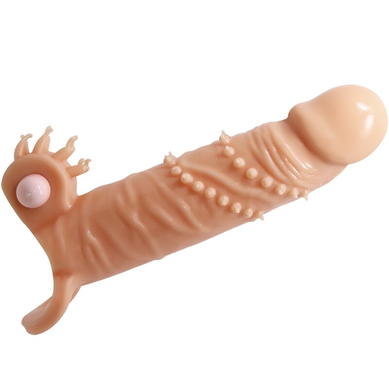 img_197546_820b9ce9a936f726c90620188270288b_1.jpg PRETTY LOVE - CONNOR FUNDA PARA PENE + ESTIMULADOR DE CLÍTORIS NATURAL