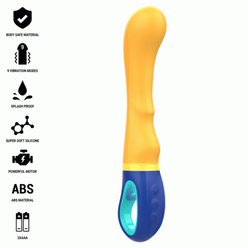 img_198198_29dd0b5a53cb8fa6f676338401b6cf0c_1.gif INTENSE - SHAGGY VIBRADOR PUNTO-G AMARILLO