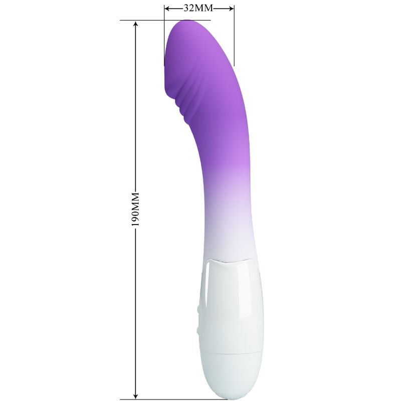 img_198550_52d0296c847b11dfad290e154ef3faa2_1.jpg PRETTY LOVE - ELEMENTAL VIBRADOR PUNTO G 30 VIBRACIONES MORADO