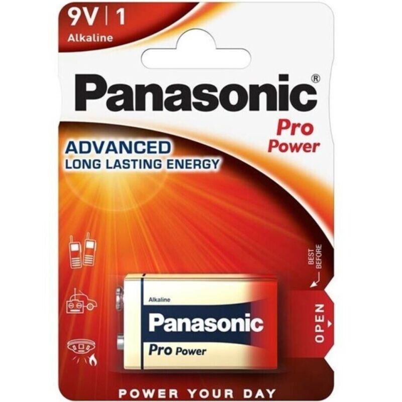 img_198816_0ec79f9a7303200127a52a50b06098ff_1.jpg PANASONIC - PRO POWER PILA ALCALINA 9V LR61 BLISTER*1