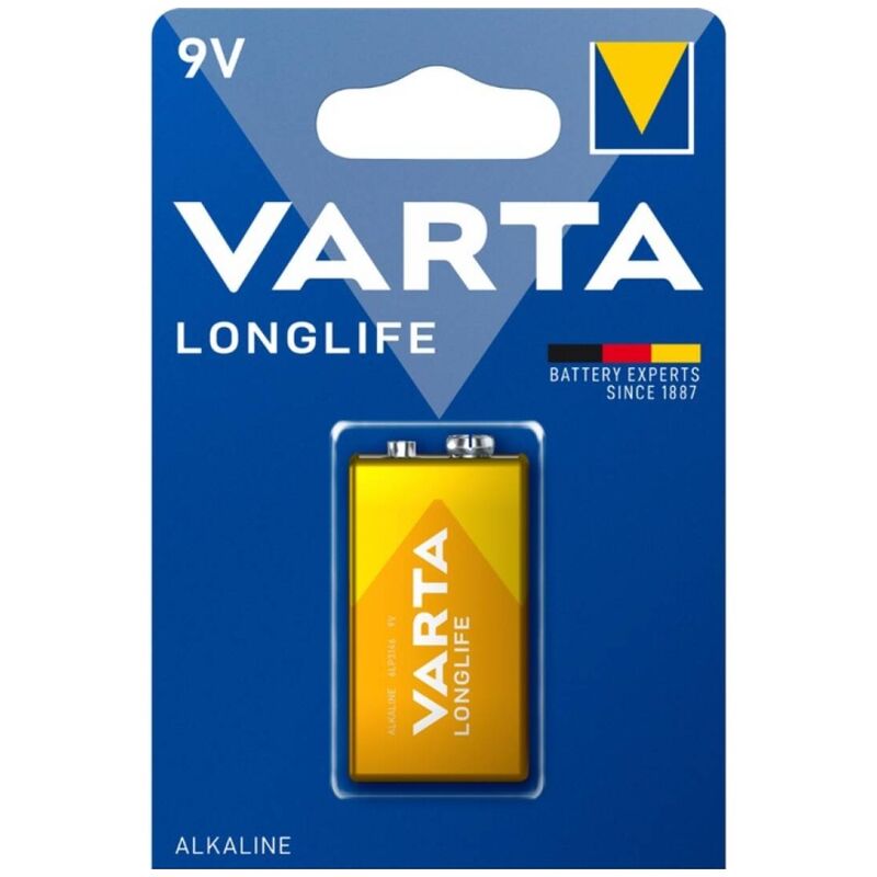 img_199001_874a73ee48e7fb7f1fee1507b5bf8391_1.jpg VARTA - LONGLIFE PILA ALCALINA 9V LR61 BLISTER*1