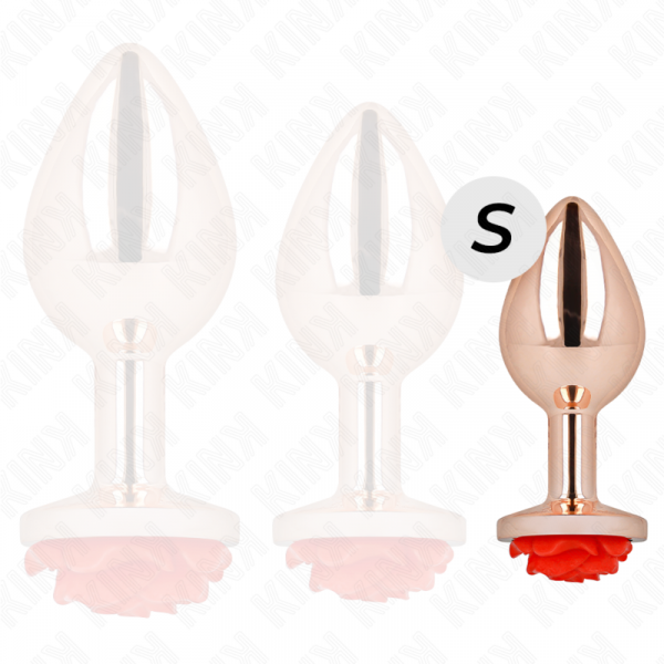 img_199029_dec6f5b229aff2efb3adcb95114ba43e_1.png KINK - PLUG ANAL ORO ROSADO ROSA ROJA S