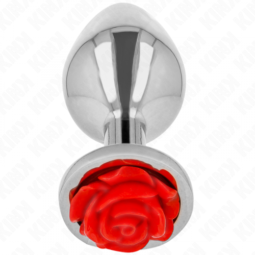 img_199046_3cf03aa7016a05d4162c32c840a42bb6_1.png KINK - PLUG ANAL ROSA ROJA TALLA M