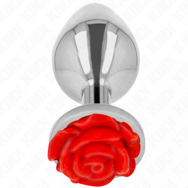 img_199054_b4f3b319ab14ba48ed0c522714791761_1.png KINK - PLUG ANAL ROSA ROJA TALLA L