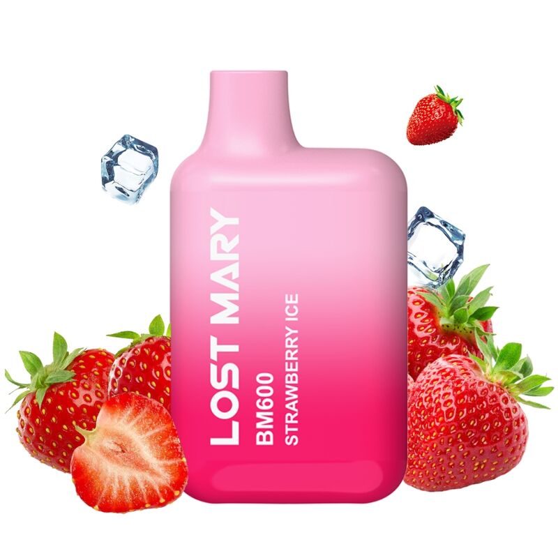 img_200038_d602dc3773c26abca25fc5f853cbce18_1.jpg LOST MARY - BM600 VAPER NICOTINA 2% DESECHABLE SABOR FRESA HELADA