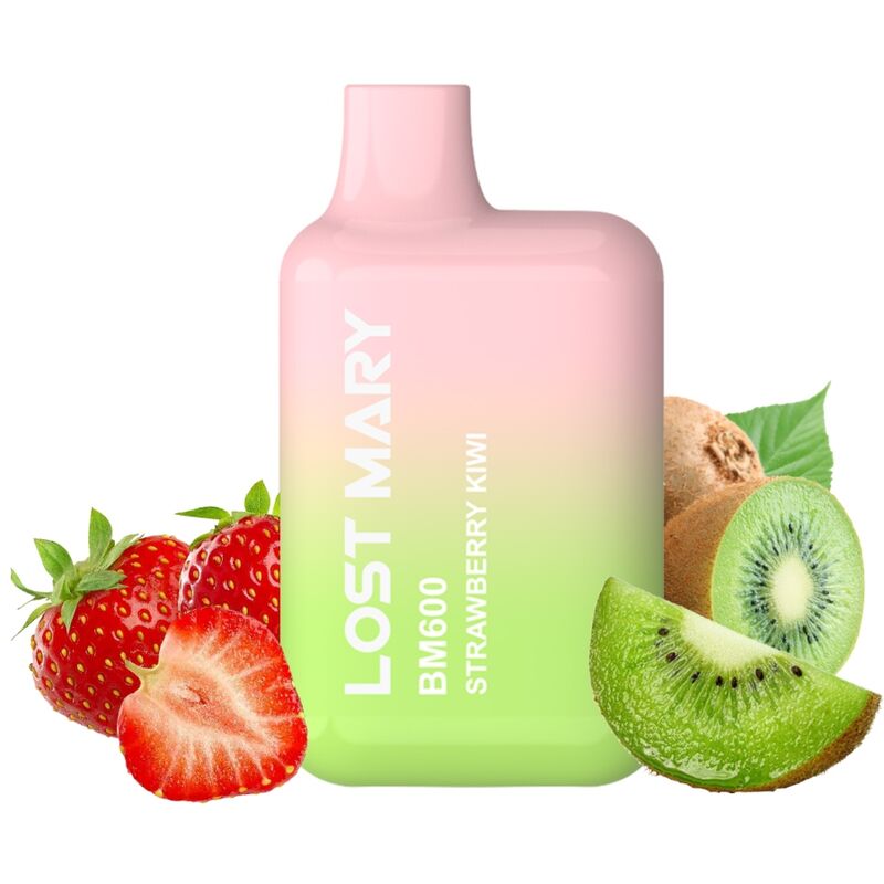img_200040_f3d7e3f07b55a4a2b320ca80ce458594_1.jpg LOST MARY - BM600 VAPER NICOTINA 2% DESECHABLE SABOR FRESA KIWI