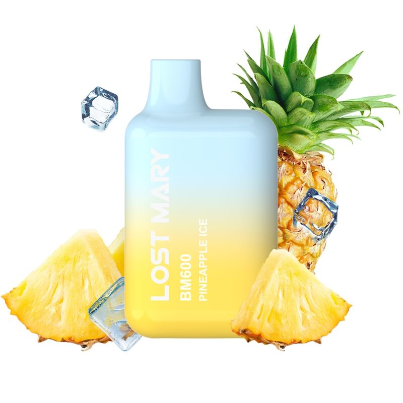 img_200043_b99b1324fa3afaaf29a989cade730a31_1.jpg LOST MARY - BM600 VAPER NICOTINA 2% DESECHABLE SABOR PIÑA HELADA