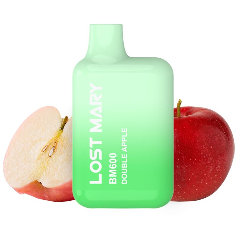img_200046_c8f69010d64cdbd85e5f28a782dbe7b1_1.jpg LOST MARY - BM600 VAPER NICOTINA 2% DESECHABLE SABOR DOBLE MANZANA