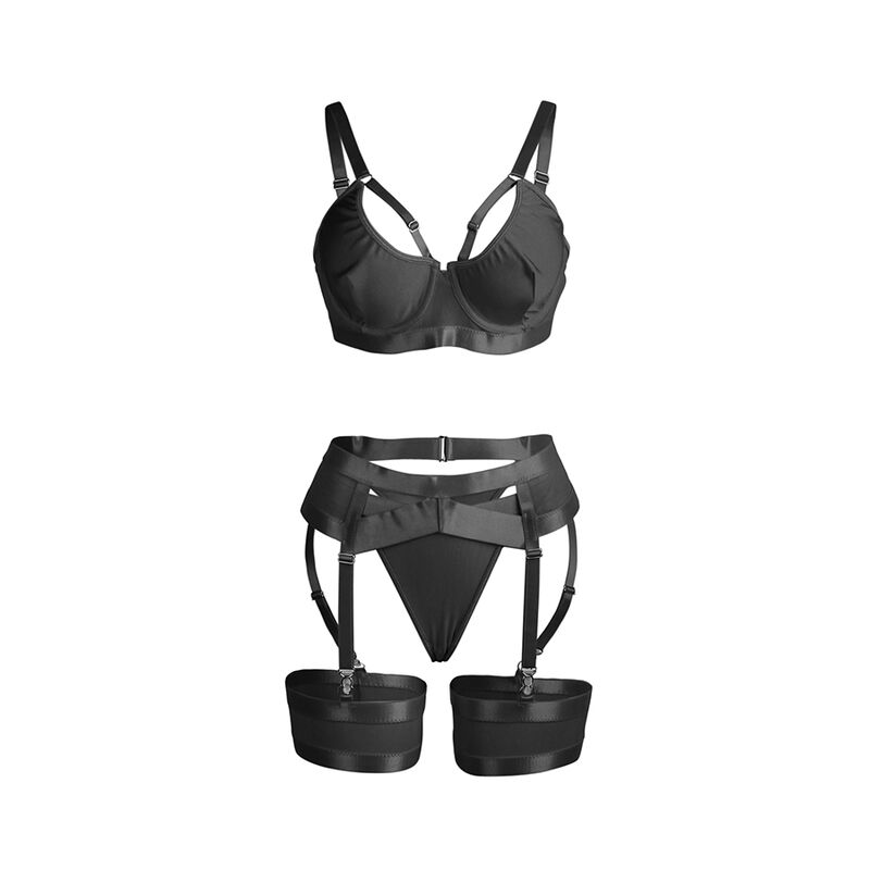 img_200087_f131462fa6ccf325649e3067d1856d0a_1.jpg SUBBLIME - 955236 SET SUJETADOR CON LIGUERO BONDAGE NEGRO S/M