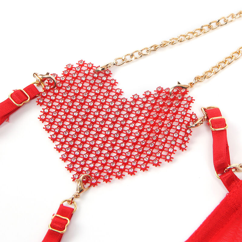 img_200480_8203f595cb9d2076ffd84e047ba7b71c_1.jpg SUBBLIME - 955526 CONJUNTO SUJETADOR CON CADENAS Y CORAZÓN DE MALLA ROJO L/XL