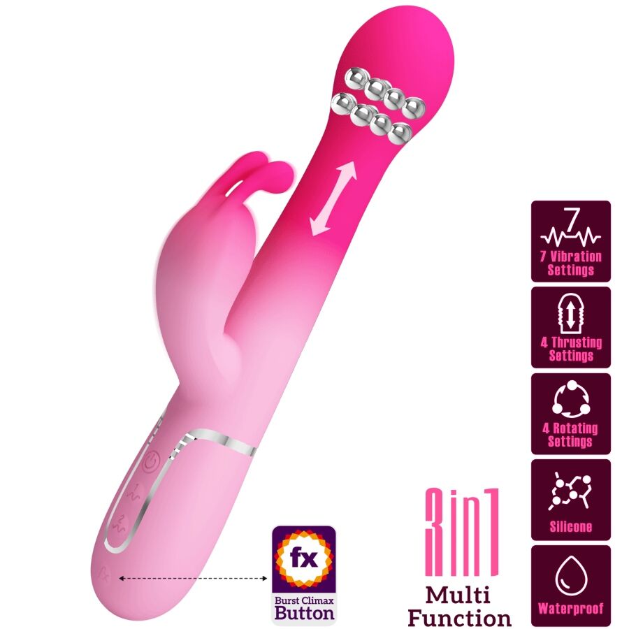 img_201175_fc94988df94060d9481f78464d127e44_1.jpg PRETTY LOVE - DEJON VIBRADOR RABBIT 3 EN 1 MULTIFUNCIÓN ROSA