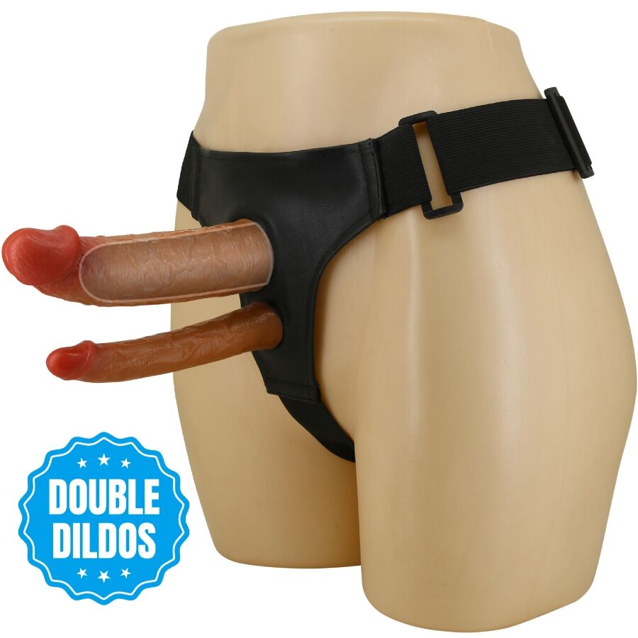 img_201665_7fd2492498def85e0c4218fad69d7a95_1.jpg PRETTY LOVE - KEAVEN HARNESS BRIEFS UNIVERSAL  COMFORTABLE DOBLE DILDO