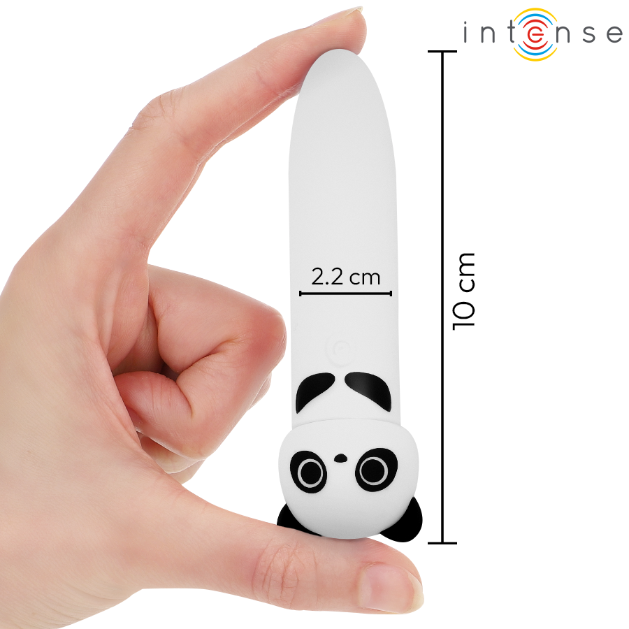 img_202498_015c3d750bd9a21b7e43ed9b492f4a72_1.png INTENSE - POH BALA VIBRADORA PANDA RECARGABLE USB 10 X 2.2 CM