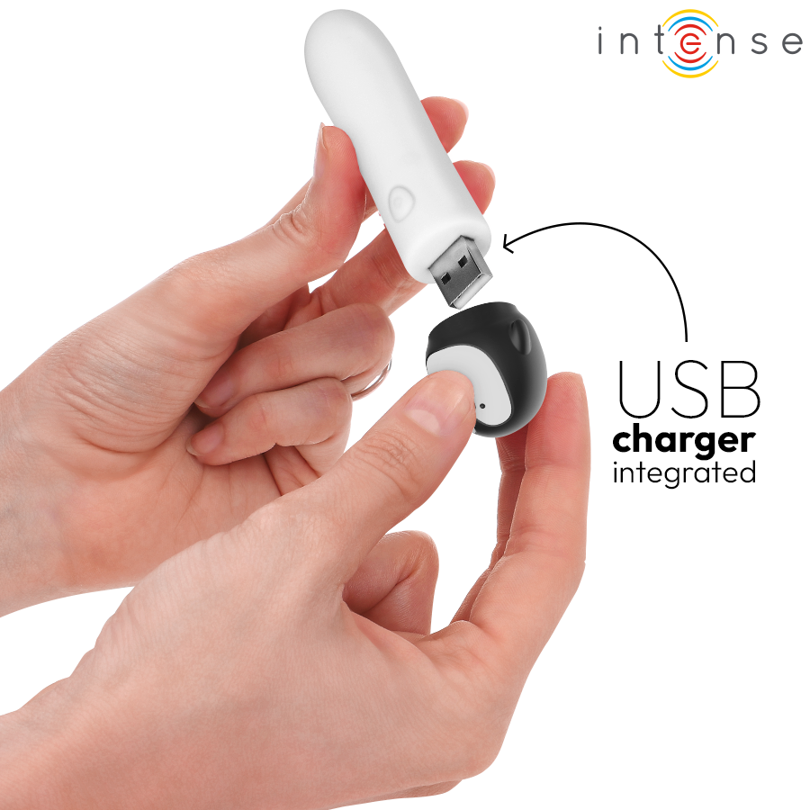 img_202508_bd8418721c9dad31bb7ed4140e8d605d_1.png INTENSE - RICO BALA VIBRADORA PINGÜINO RECARGABLE USB 10 X 2.2 CM