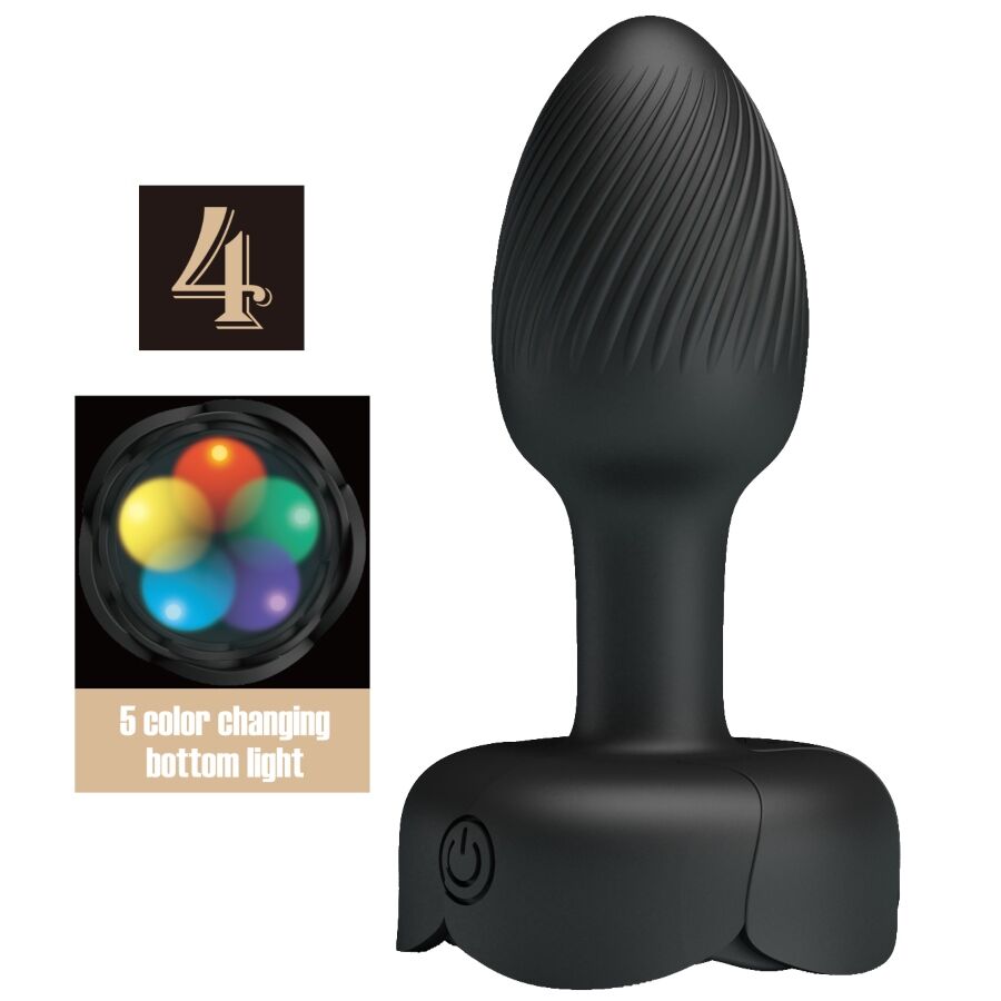 img_202950_931e5b325feebf4951e70db6dc2376a1_1.jpg PRETTY LOVE - OLMAN PLUG ANAL CON LUZ LED 8.8 CM