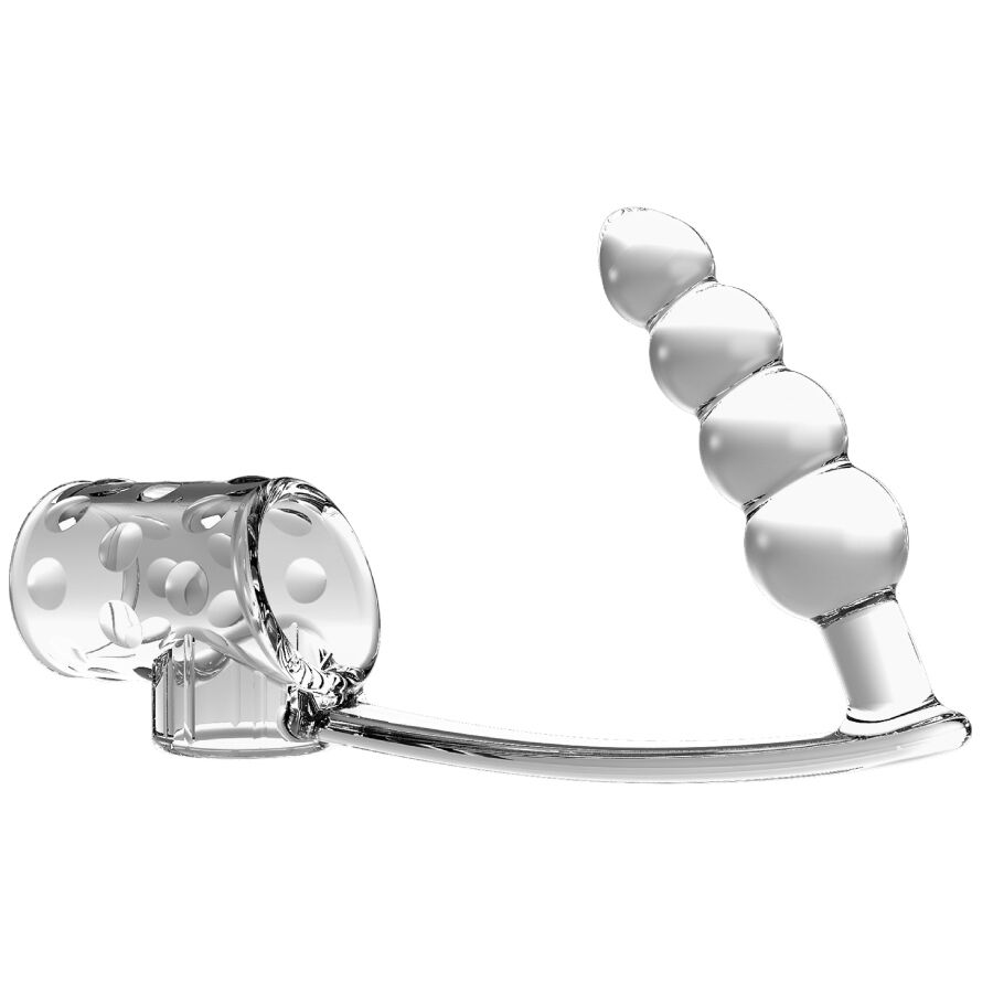 img_203050_4192e99e45088da048fe6fdb65777957_1.jpg PRETTY LOVE - FUNDA PARA PENE CON PLUG ANAL TRANSPARENTE