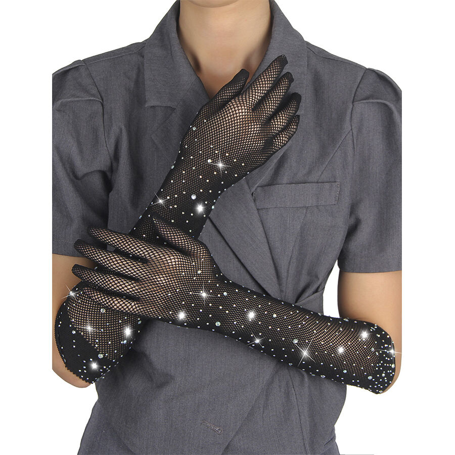 img_203798_02f350867214c97819ed80ce6b969c7f_1.jpg SUBBLIME - 957469 GUANTES TRANSPARENTES CON BRILLO NEGRO S/M