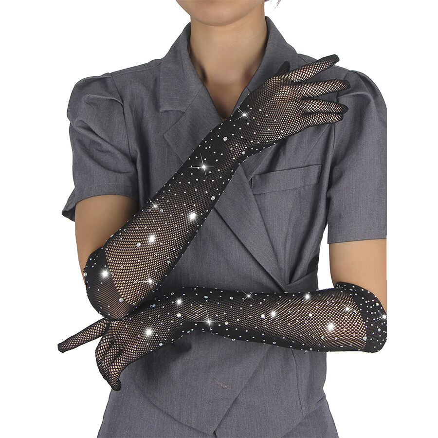img_203799_b10186877565d14cf08714a49b294f0c_1.jpg SUBBLIME - 957469 GUANTES TRANSPARENTES CON BRILLO NEGRO S/M