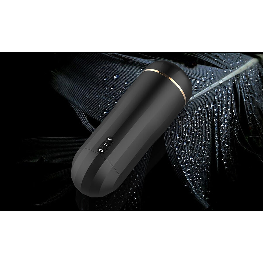 SHEQU - SNOW MASTURBADOR VAGINA CON VIBRACIÓN Y SUCCIONADOR