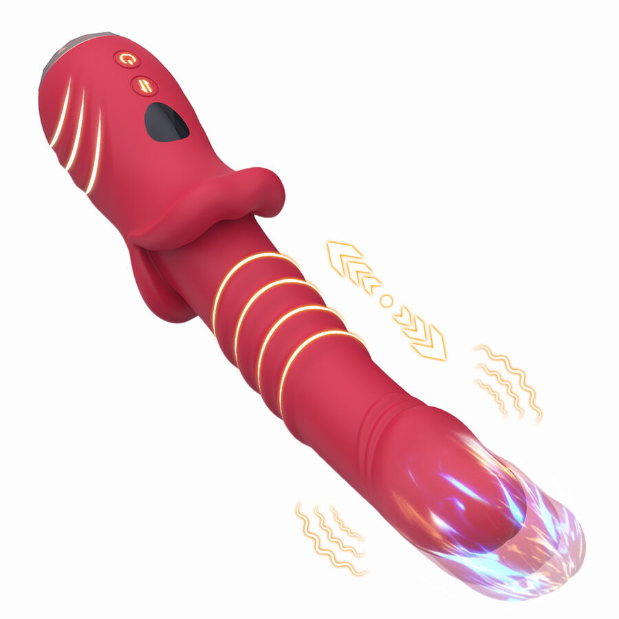 img_204976_a40744e869f44bd53e6f86f21c466637_1.jpg ARMONY - POINT A STIMULATING VIBRATOR DILDO RED