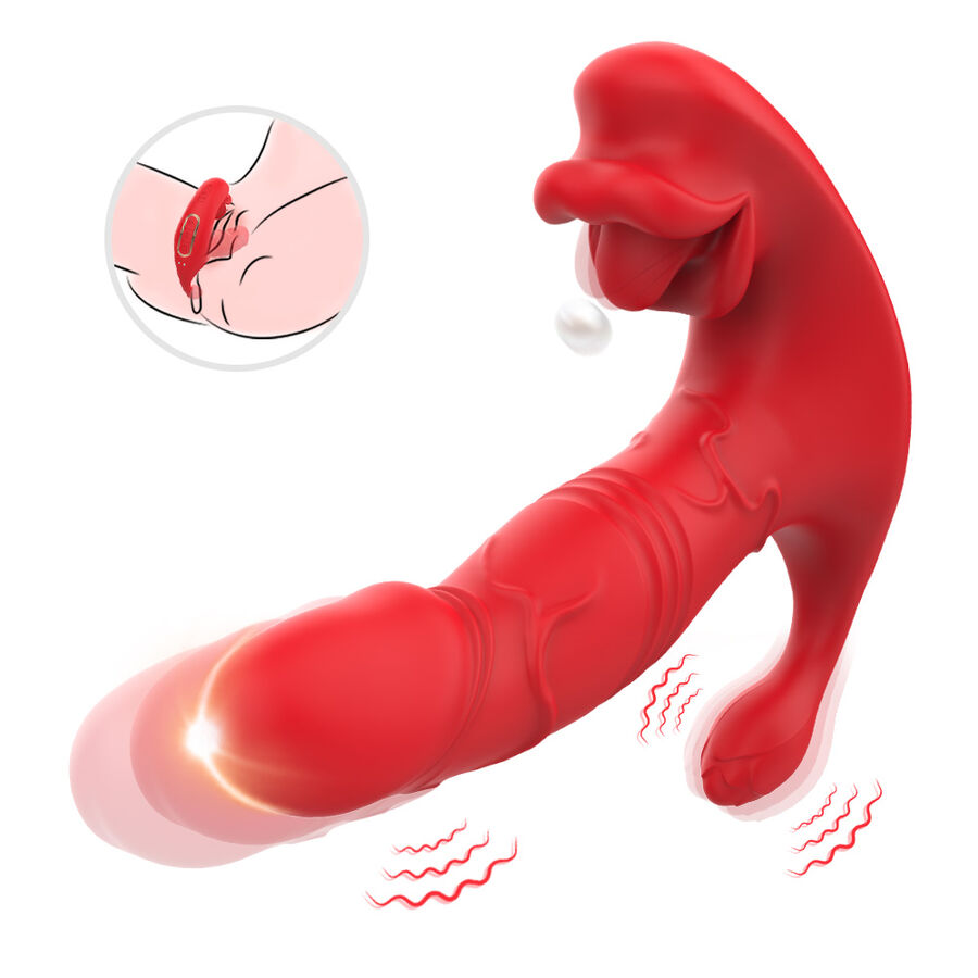 img_204993_649997589290928355b845bd7b52bd7c_1.jpg ARMONY - ANAL VIBRATOR PANTY C AND G-SPOT STIMULATOR REMOTE CONTROL RED