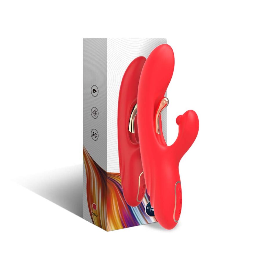 img_205153_089e5aa5bddae89c74b5cd81b8744d79_1.jpg ARMONY - G-SPOT AND CLITORIS STIMULATOR VIBRATOR WITH OSCILLATING TONGUE RED