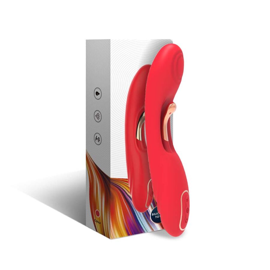 img_205162_078219da26ae5e4207884c5147f417e5_1.jpg ARMONY - VIBRATOR WITH OSCILLATING TONGUE RED