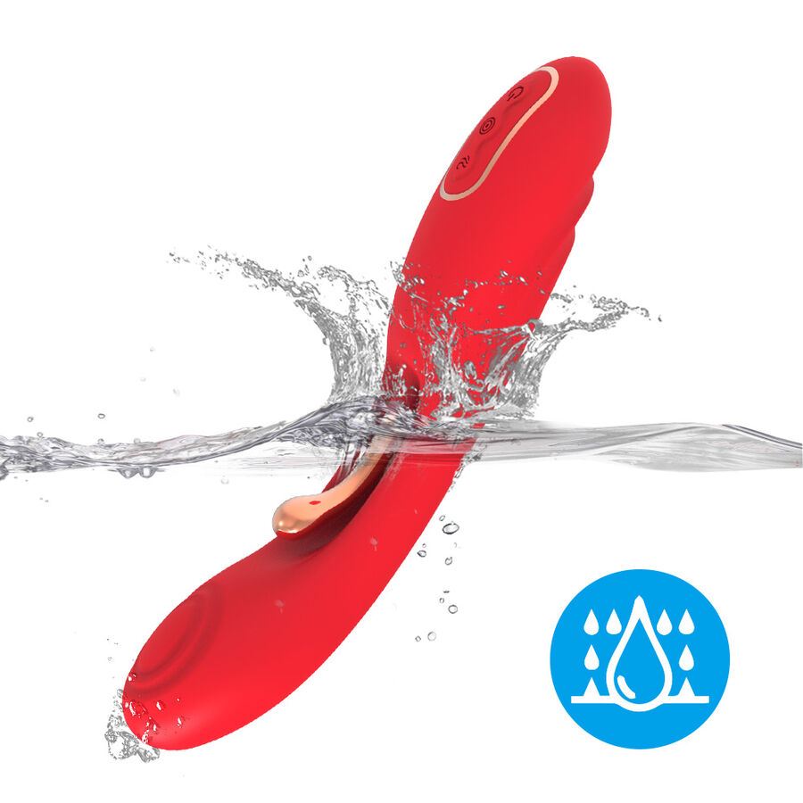 img_205166_4899c5c8395f9e78507c00954502dde4_1.jpg ARMONY - VIBRATOR WITH OSCILLATING TONGUE RED