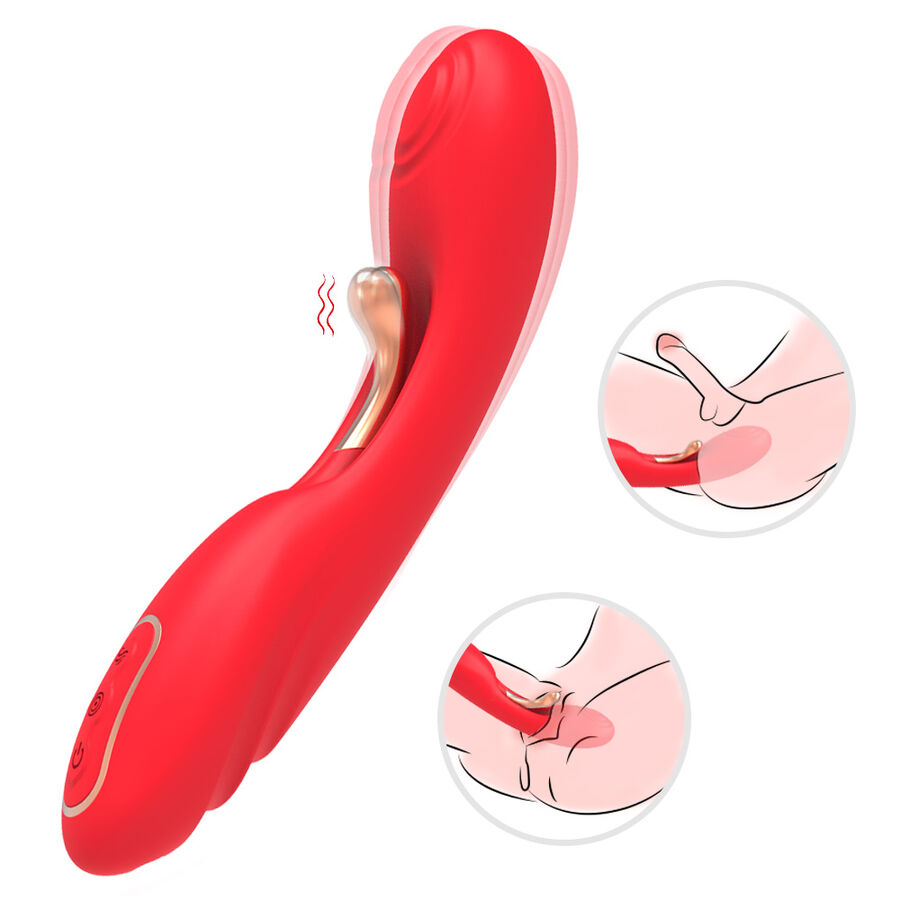 img_205168_2757e56e508744c70dffa1dbe1f4c729_1.jpg ARMONY - VIBRATOR WITH OSCILLATING TONGUE RED