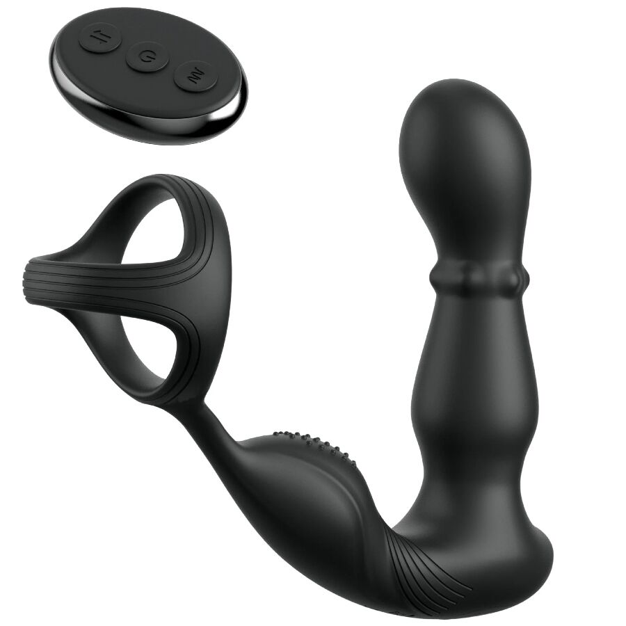 img_205422_fb037fdd1b5b6e98d03d59e74f4156bb_1.jpg ANAL FANTASY ELITE COLLECTION - ANILLO Y MASAJEADOR ANAL VIBRADOR CON CONTROL REMOTO