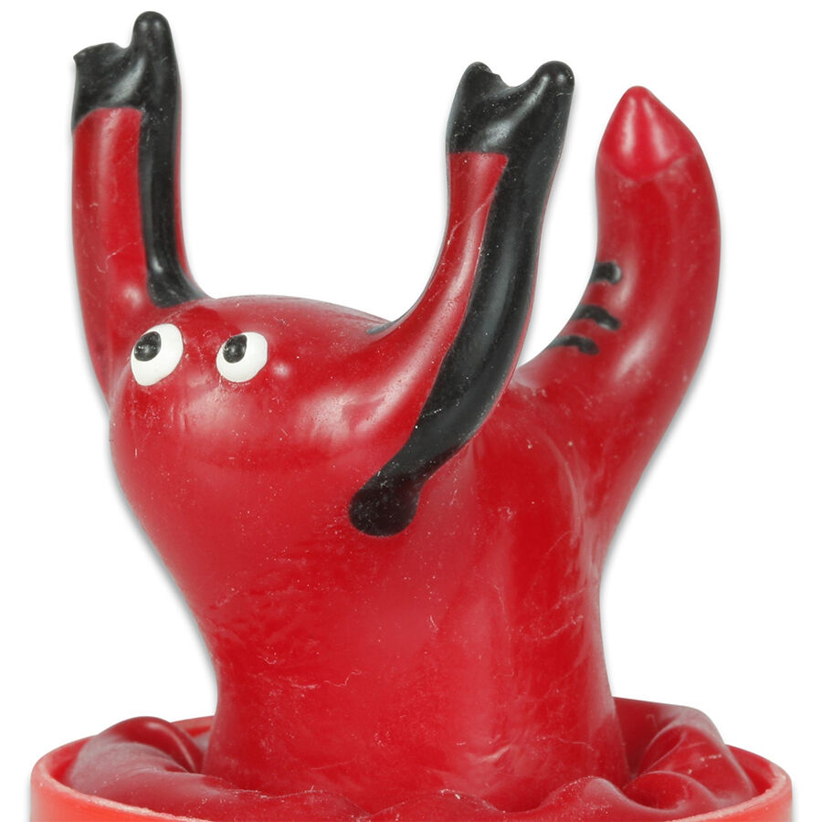 img_205732_206206cf2581eda305f802e5e4b7ccf3_1.jpg CONDOMERIE - PRESERVATIVO DECORATIVO PINTADO A MANO ESCORPIO ROJO