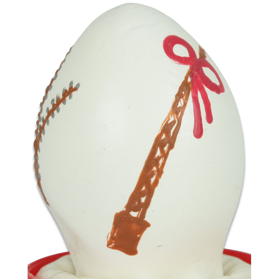 img_205768_9b859c19d2d3a17dc75e1b2d3aafdefe_1.jpg CONDOMERIE - PRESERVATIVO DECORATIVO PINTADO A MANO HUEVO DE PASCUA BLANCO