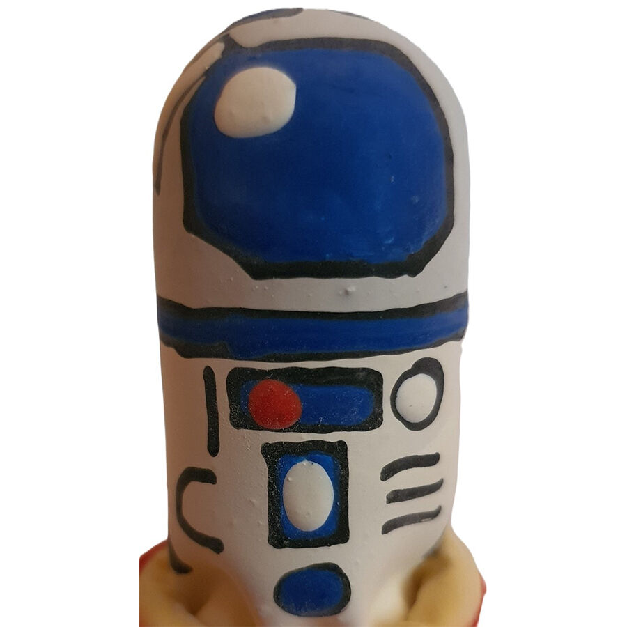 img_205789_1ac29c9d0363d7d946dd4addc138b615_1.jpg CONDOMERIE - PRESERVATIVO DECORATIVO PINTADO A MANO ROBOT