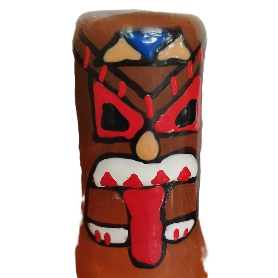 img_205795_49ea3ede0da1a3f6b45bbcdd8c8bc434_1.jpg CONDOMERIE - PRESERVATIVO DECORATIVO PINTADO A MANO TÓTEM TIKI-01