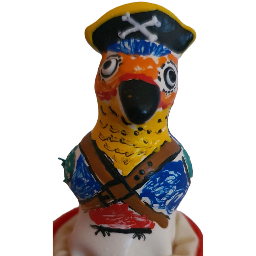 img_205799_6350adb0f3603f4262674b23b49da69f_1.jpg CONDOMERIE - PRESERVATIVO DECORATIVO PINTADO A MANO CAPITN LORO