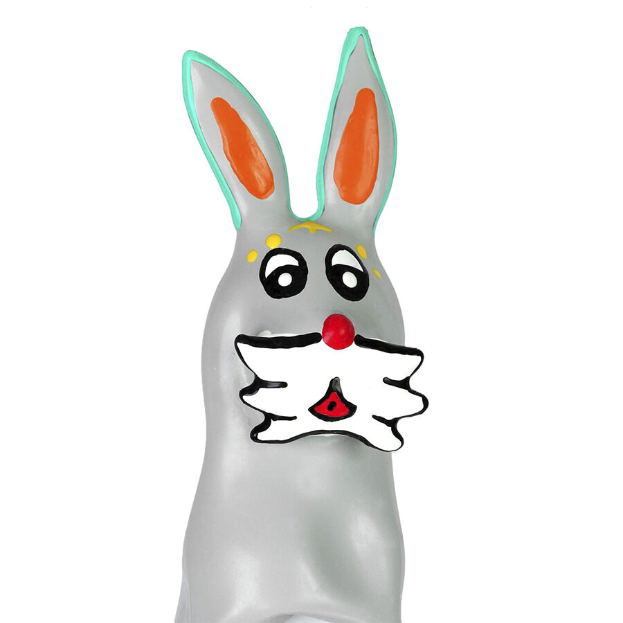 img_205830_5b3bd0029187c38a298a7c06faf289ac_1.jpg CONDOMERIE - PRESERVATIVO DECORATIVO PINTADO A MANO CONEJITO XL