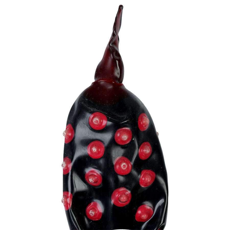 img_205849_deaa4f4ff7121ad25de72cbfe624a33b_1.jpg CONDOMERIE - PRESERVATIVO DECORATIVO PINTADO A MANO FAQUIR NEGRO XL