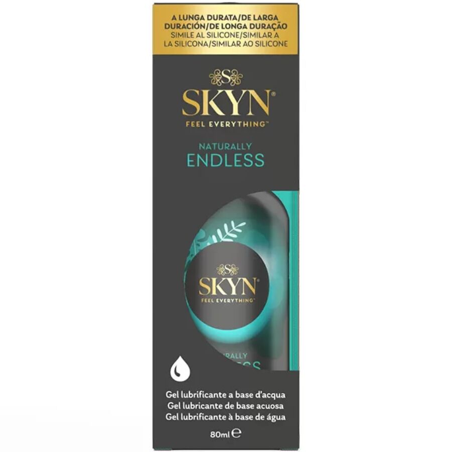 img_206070_798a782cb0cd327963f36599b7b0ec6d_1.jpg SKYN - LUBRICANTE NATURALLY ENDLESS A BASE DE AGUA 80 ML