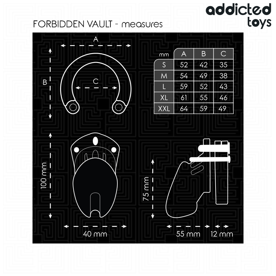 img_207007_19a214089dff968e9f70028b6d44e0e8_1.png ADDICTED TOYS LOCKED - FORBIDDEN VAULT JAULA PARA PENE 10 CM