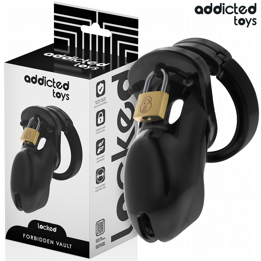 img_207011_4fe391f267ea68198b8e1cf7782e51d2_1.png ADDICTED TOYS LOCKED - FORBIDDEN VAULT JAULA PARA PENE 10 CM