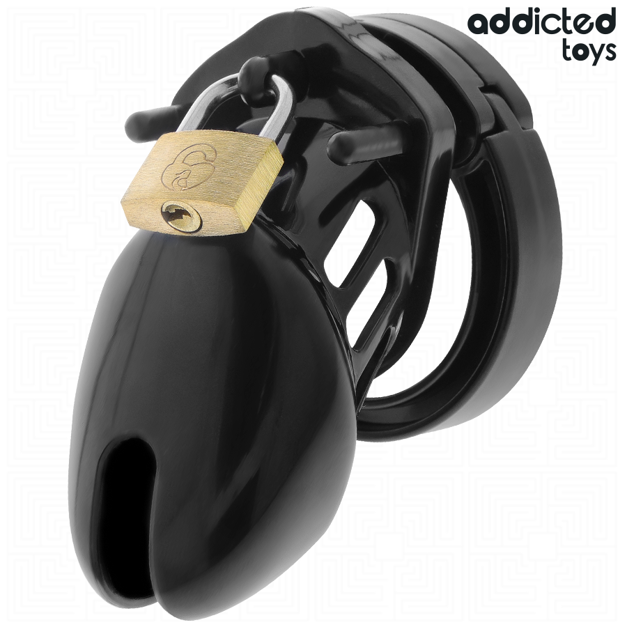 img_207094_41315856ce00bb00b0de926025302316_1.png ADDICTED TOYS LOCKED - OBSIDIAN HOLD JAULA PARA PENE TALLA S
