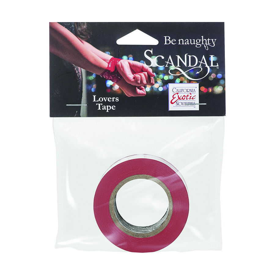 img_208129_5debbc8c82c04472a06ff10fd9900c08_1.jpg CALEXOTICS - SCANDAL CINTA DE BONDAGE ROJA