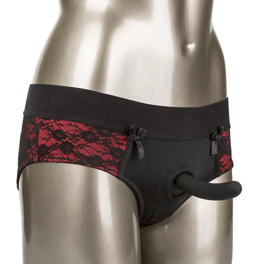 img_208251_5ce5079c3a35089a5921fe4adfbed0f1_1.jpg CALEXOTICS - SCANDAL SET DE BRAGUITAS SIN ENTREPIERNAS CON DIDLO TALLA S/M